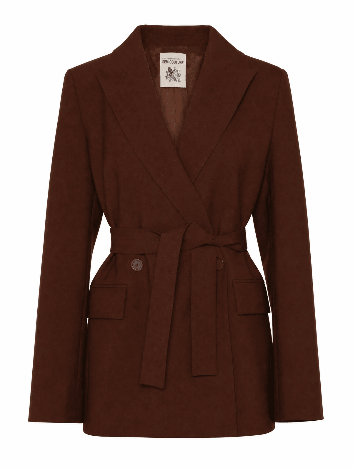 Blazer as ghost packshot after processing