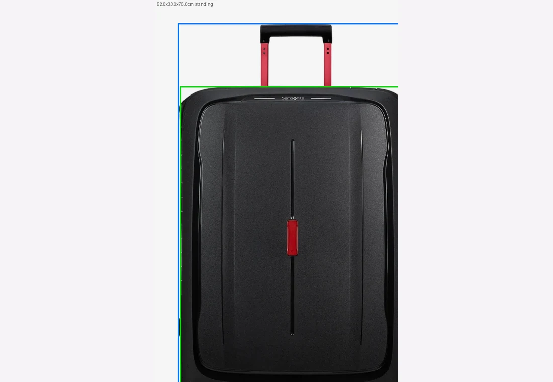 Duifhuizen suitcase recognition from analyzer test set